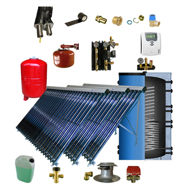 Zonneboiler, heat pipe, duurzaam, warmwater